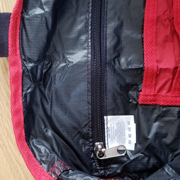 Lands' End Compact Foldable Nylon Tote Bag - Picture 5 of 7